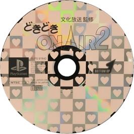 Cartridge artwork for Doki Doki On Air 2 on the Sony Playstation.